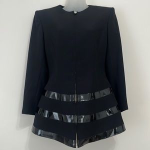 Claude Montana fitted blazer